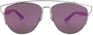 Christian Dior Silver Metal Sunglasses