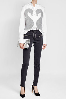 Zoe Karssen Jeans with Lace Up Front
