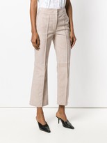 Thumbnail for your product : Joseph Front Seamed Cropped Trousers
