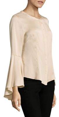Milly Stretch Michelle Blouse
