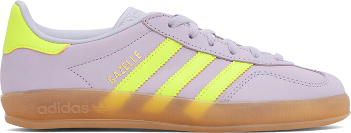 Gazelle Purple And Green Trainers Adidas Purple Green Gazelle