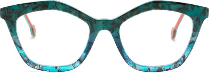 EYEWORKS Palapa graphic-print glasses ShopStyle Drinkware