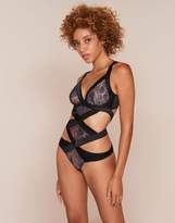 Thumbnail for your product : Agent Provocateur Oriah Body Black and Navy
