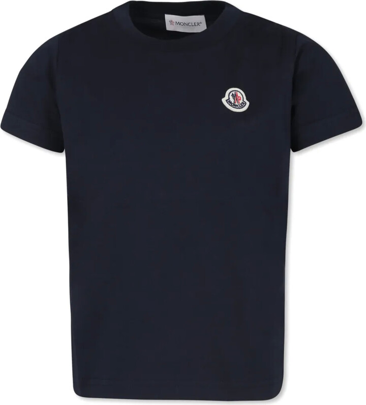Moncler Enfant logo patch cotton T-shirt