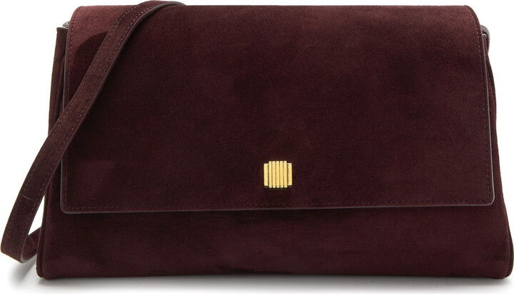 KHAITE Audrey Suede Cross-body bag