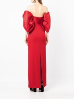 Thumbnail for your product : SOLACE London Off-Shoulder Maxi Dress