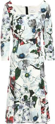 Erdem Floral-print Ponte Dress