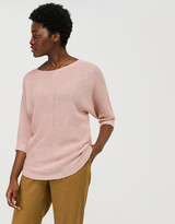 Thumbnail for your product : Monsoon Verity Batwing Jumper in Pure Linen Pink