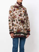 Thumbnail for your product : Antonio Marras oversized floral sweater