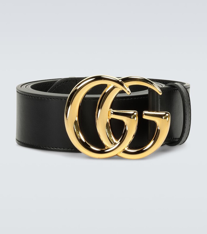 Gucci GG Marmont leather belt - ShopStyle