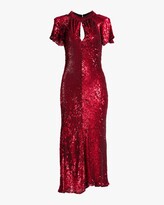 Thumbnail for your product : Maria Lucia Hohan Hanne Sequin Midi Dress