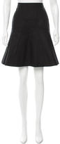 Thumbnail for your product : Zac Posen Pleated Knee-Length Skirt