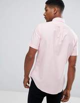 Thumbnail for your product : Polo Ralph Lauren Slim Fit Oxford Shirt Short Sleeve in Pink
