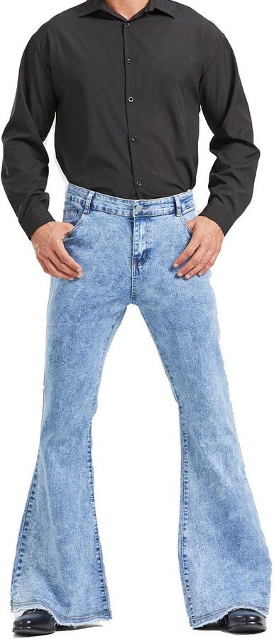 Mens Flare Jeans