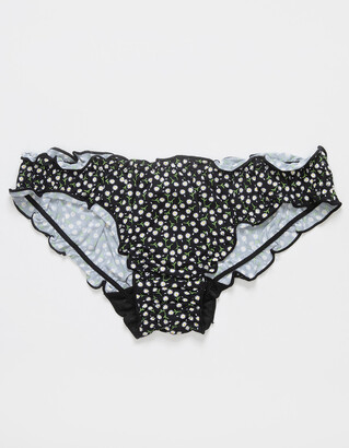 SKY & SPARROW Seamless Bikini Panties - BLACK