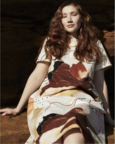 Thumbnail for your product : Keegan Printed Short Sleeved Dress In Cotton