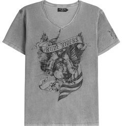 Rude Riders American Eagle Cotton T-Shirt