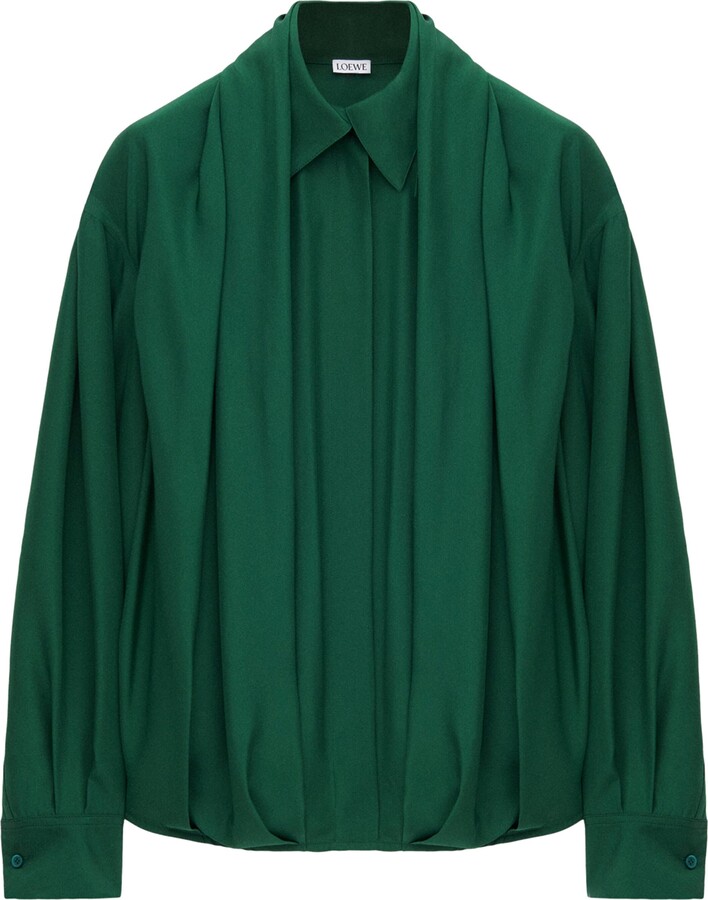 Loewe Silk Draped Shirt