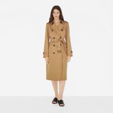 Thumbnail for your product : Burberry Cotton Gabardine Waterloo Trench Coat Size: 12