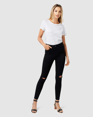 Forever New Cleo High-Rise Ankle Grazer Jeans