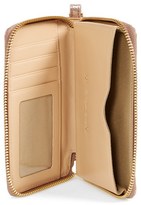 Thumbnail for your product : Halogen 'Cassie' Saffiano Leather Zip Around Wallet