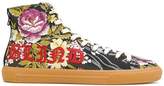 Thumbnail for your product : Gucci floral jacquard hi-top sneakers
