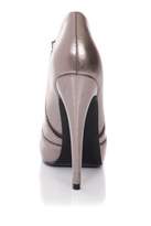 Thumbnail for your product : Pewter Stiletto Heel Ankle Boots