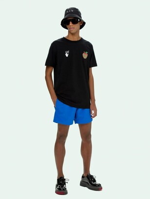 off white apple t shirt