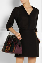Thumbnail for your product : Burberry Leather and wool-blend tote