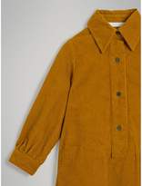 Thumbnail for your product : Burberry Childrens Corduroy Shirt Dress