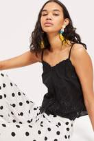 Thumbnail for your product : Topshop Broderie Cami Top