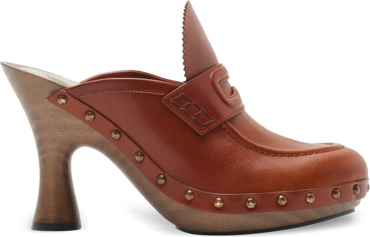 Burberry 111mm Potter mules