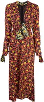 Thumbnail for your product : Proenza Schouler Wildflower V-Neck Dress