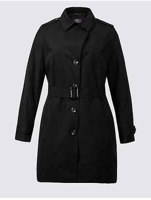 M&S Collection PLUS Trench Coat with StormwearTM