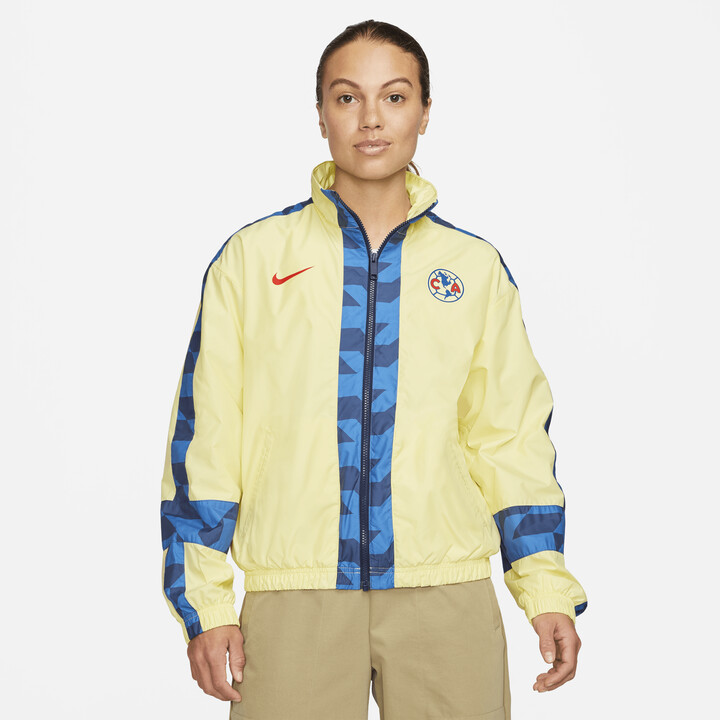 Nike Club América Essential Women's Soccer Jacket in Yellow - ShopStyle