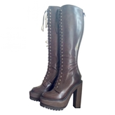 Thumbnail for your product : Givenchy Brown Leather Boots