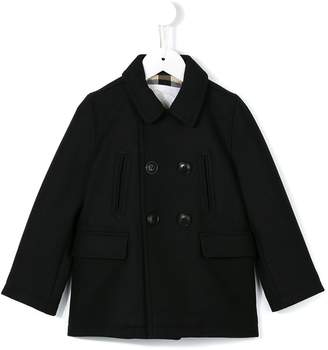 Burberry Kids double breasted coat