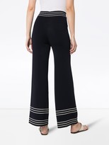 Thumbnail for your product : ODYSSEE High-Waisted Wide-Leg Trousers