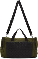 Thumbnail for your product : Bottega Veneta Green Intrecciato Packable Duffle Bag