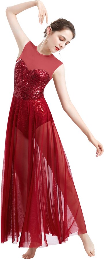 Ballet Dancewear Latin Dance Dresses Amazon Odizli Women