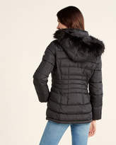 Thumbnail for your product : Calvin Klein Faux Fur-Trimmed Puffer Jacket