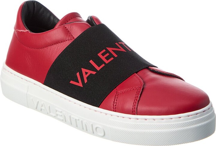 Valentino by Mario Valentino Sofia Monogram Leather Sneaker in 2023