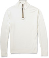 Thumbnail for your product : Façonnable Cashmere Zip-Neck Sweater