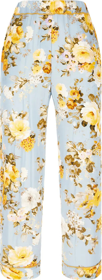 jucca approved Floral-Print Trousers