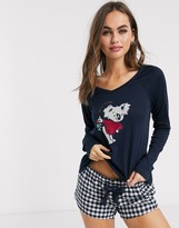 hollister pajama set