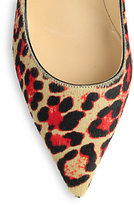 Thumbnail for your product : Jimmy Choo Abel Leopard-Print Calf Hair Pumps