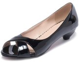 Thumbnail for your product : Jenssa Women's Breathable Low Stiletto Heel Working Pump Sandals