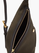 Thumbnail for your product : Mismo Drop Canvas & Leather Cross-body Bag - Dark Brown