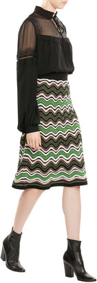 M Missoni Skirt with Cotton and Wool