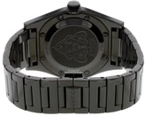 Thumbnail for your product : Gucci Pantheon 115 YA115244 Black Ion Plated Steel Quartz Men